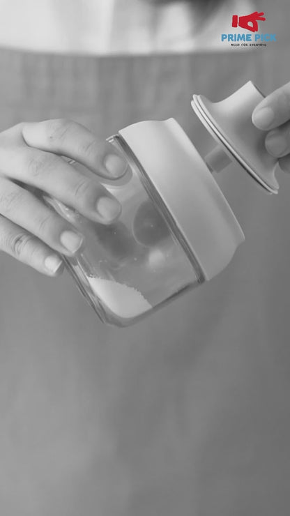 Prime Pick Flexible Spice Container – Set of 3, 300ml Each (Grey)