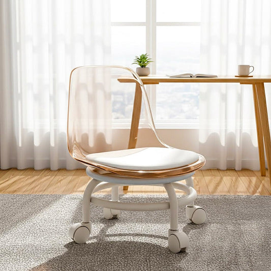 Prime Pick Acrylic 360° Rotatable Transparent Chair For Kids